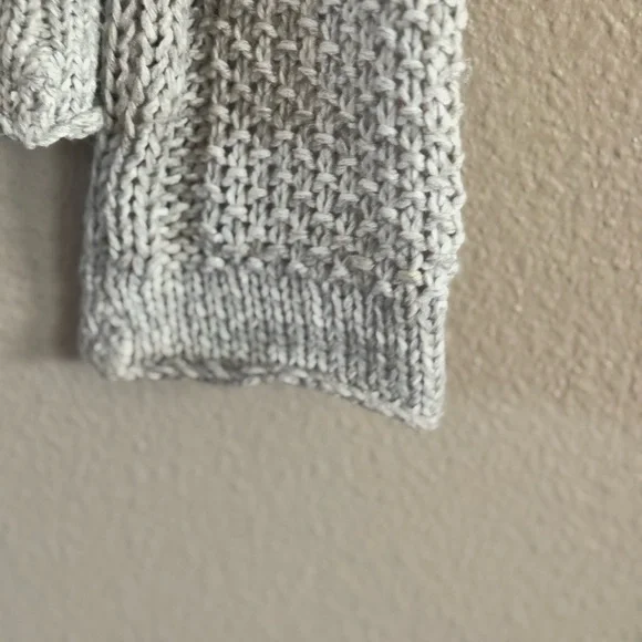 Free People Heather Gray Knit Sweater - Picture 7 of 12